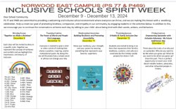 Inclusive schools spirit week